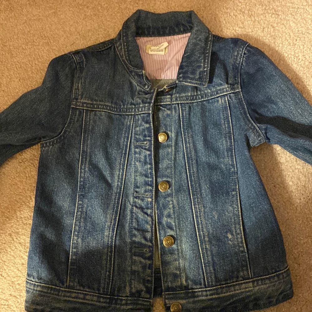 Girls j crew Jean jacket